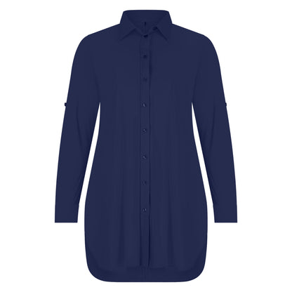 Blouse Long - Light | Navy