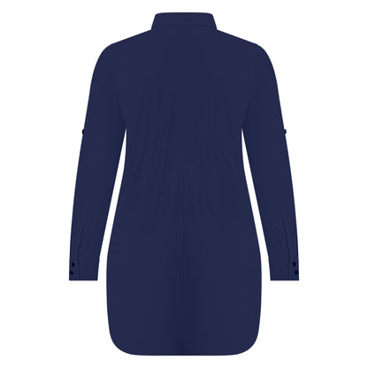 Blouse Long - Light | Navy