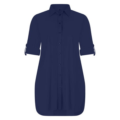 Blouse Long - Light | Navy