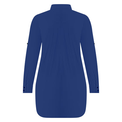 Blouse Long - Light | Ink Blue