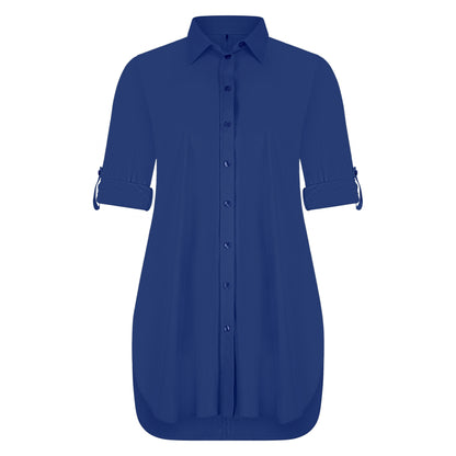 Blouse Long - Light | Ink Blue