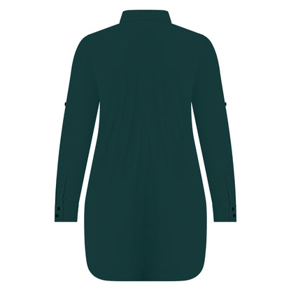 Blouse Long - Light | Bottle Green