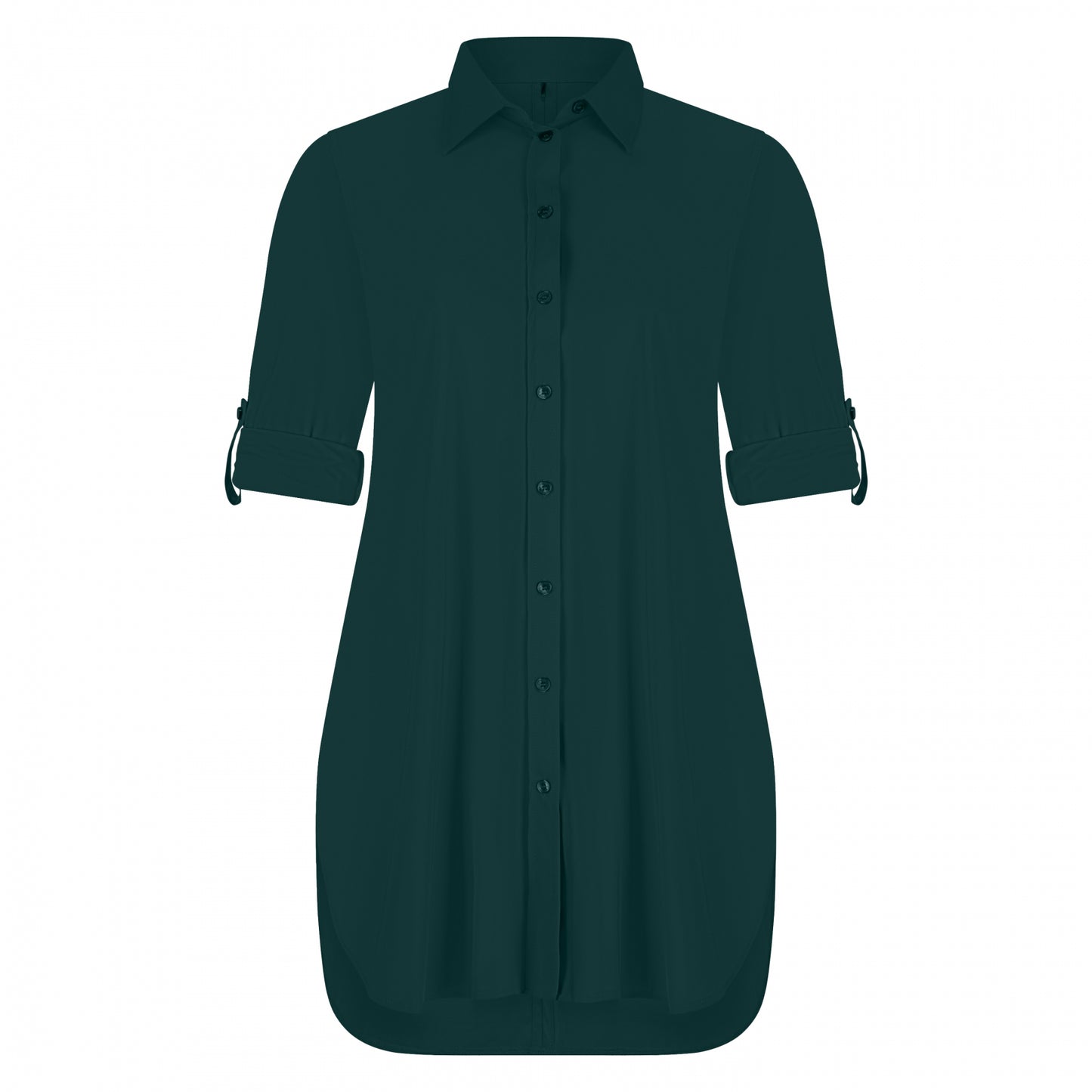 Blouse Long - Light | Bottle Green