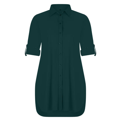 Blouse Long - Light | Bottle Green
