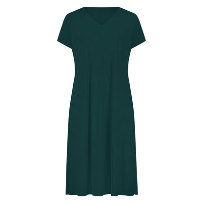 Dress SS - Light | Bottle Green