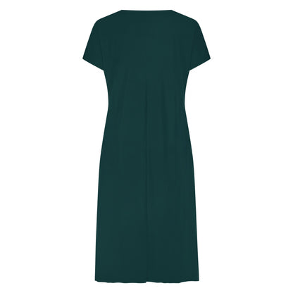 Dress SS - Light | Bottle Green