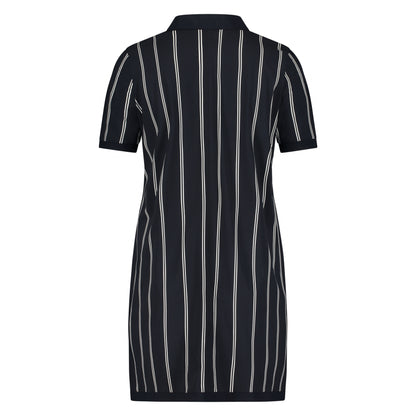 Polo Dress SS | Twin Stripe