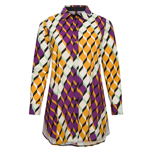 Blouse Long LS | Summer Graphic