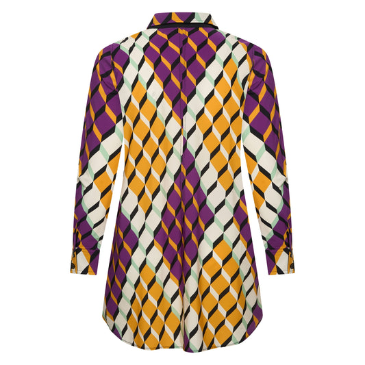 Blouse Long LS | Summer Graphic