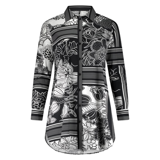 Blouse Long LS | Contra Flower