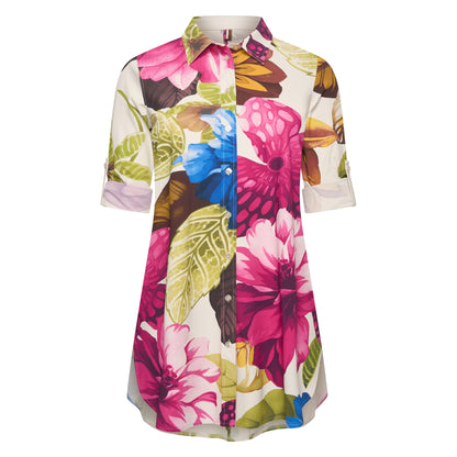Blouse Long LS | Mega Flower