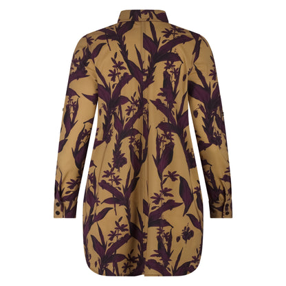 Blouse Long LS | Elegant Floral