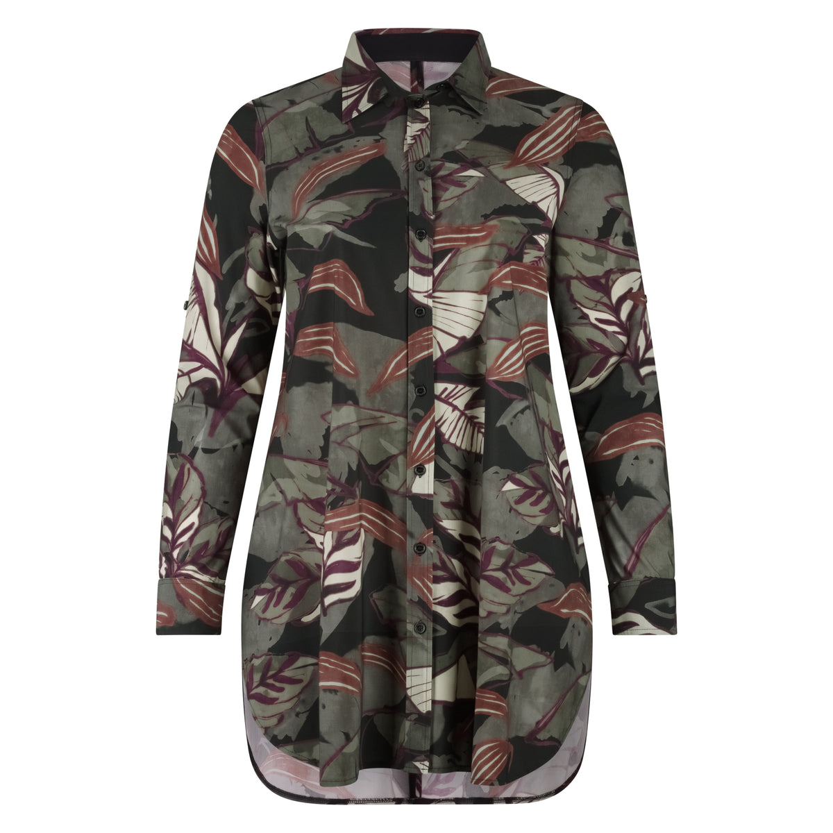 Blouse Long LS | Mystic Leaves