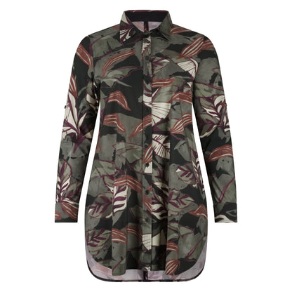 Blouse Long LS | Mystic Leaves