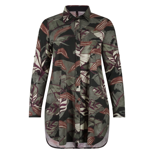 Blouse Long LS | Mystic Leaves