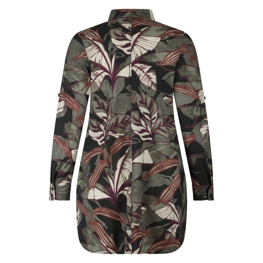 Blouse Long LS | Mystic Leaves