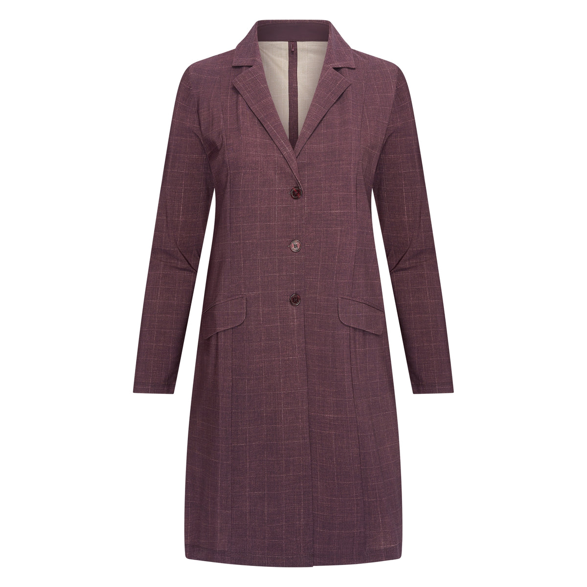 Jacket Long | Carré Pink
