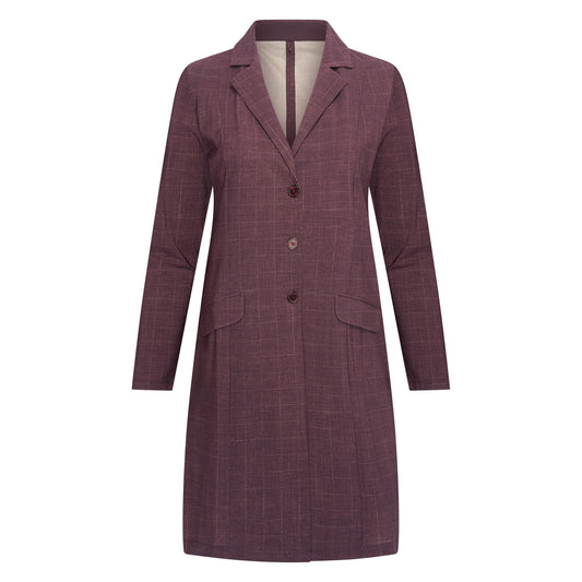 Jacket Long | Carré Pink