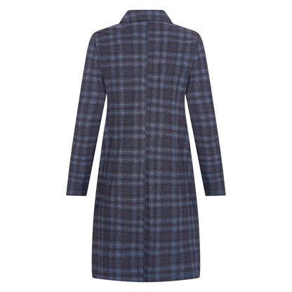Jacket Long | Tartan Ice