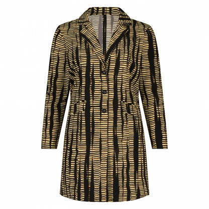 Jacket Long | Striped Safari