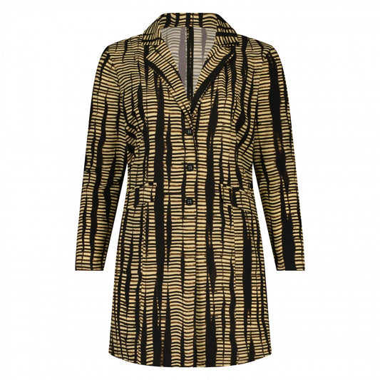 Jacket Long | Striped Safari