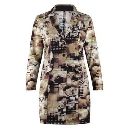 Jacket Long | Pixel Rose