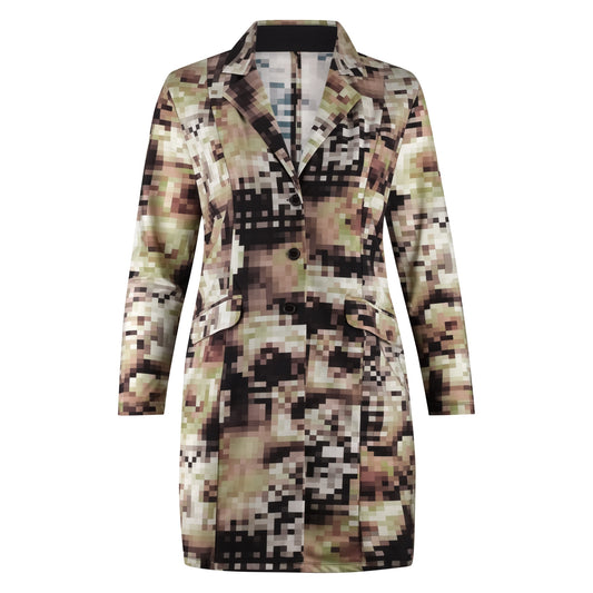 Jacket Long | Pixel Rose