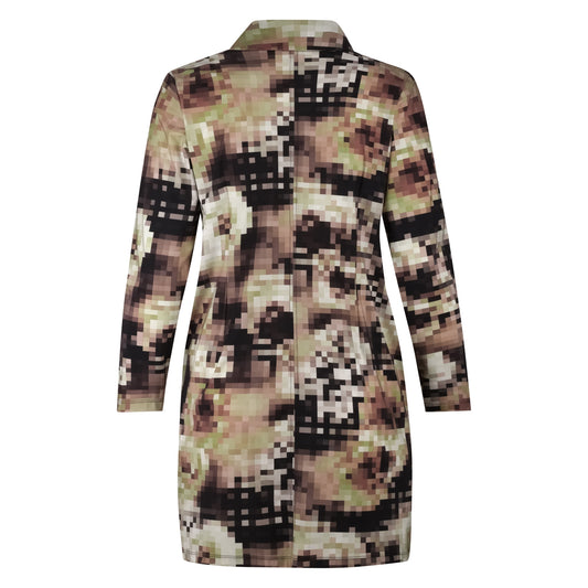 Jacket Long | Pixel Rose