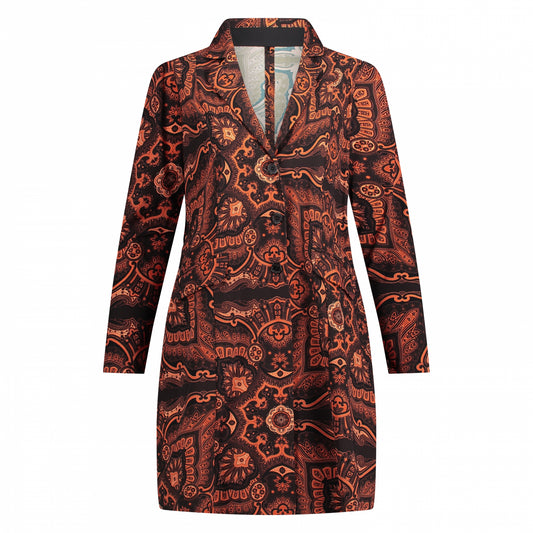 Jacket Long | Indian Flowers