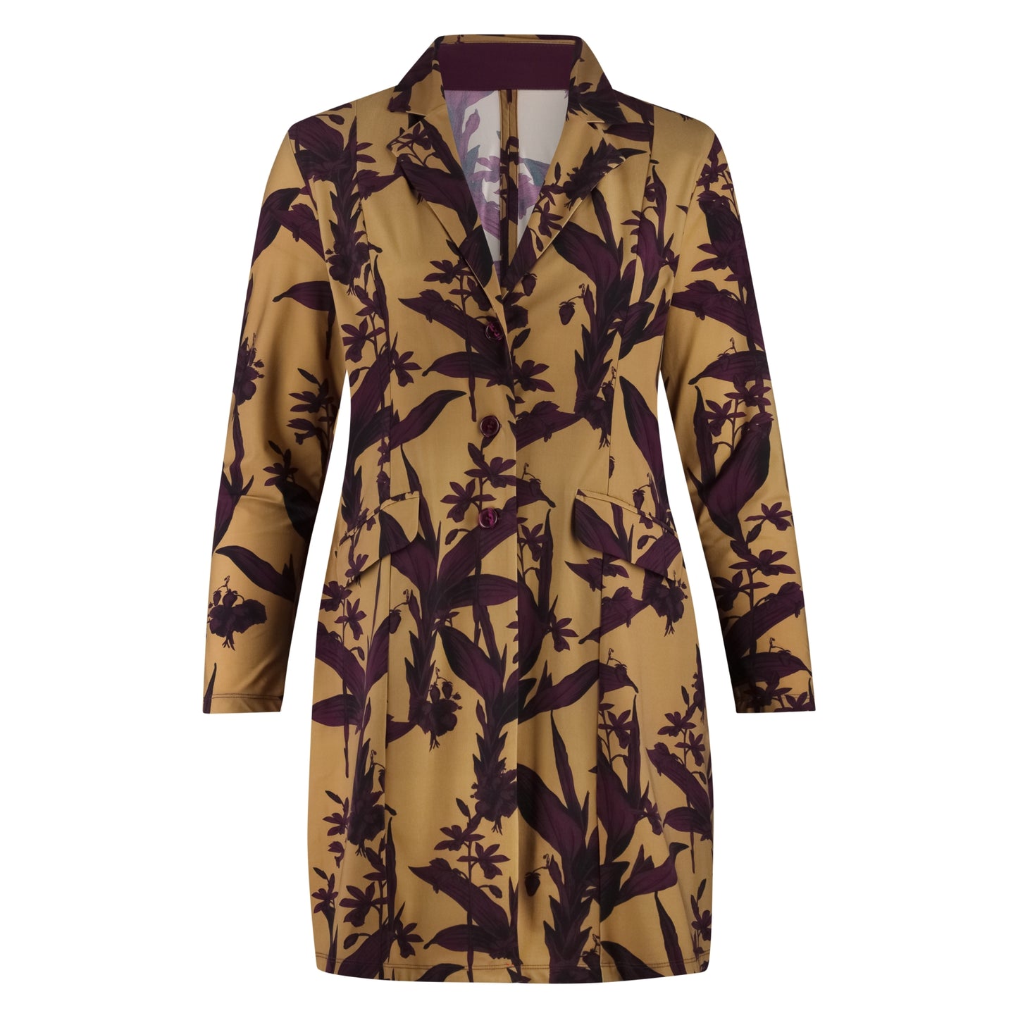 Jacket Long | Elegant Floral