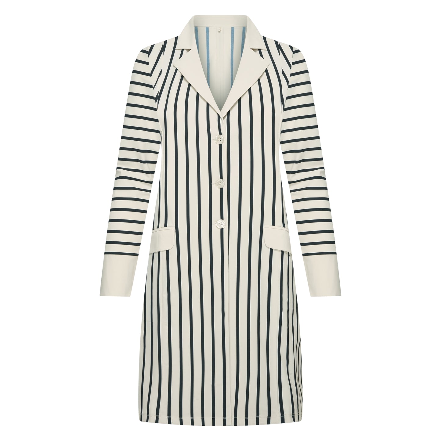 Jacket Long | Breton Stripe