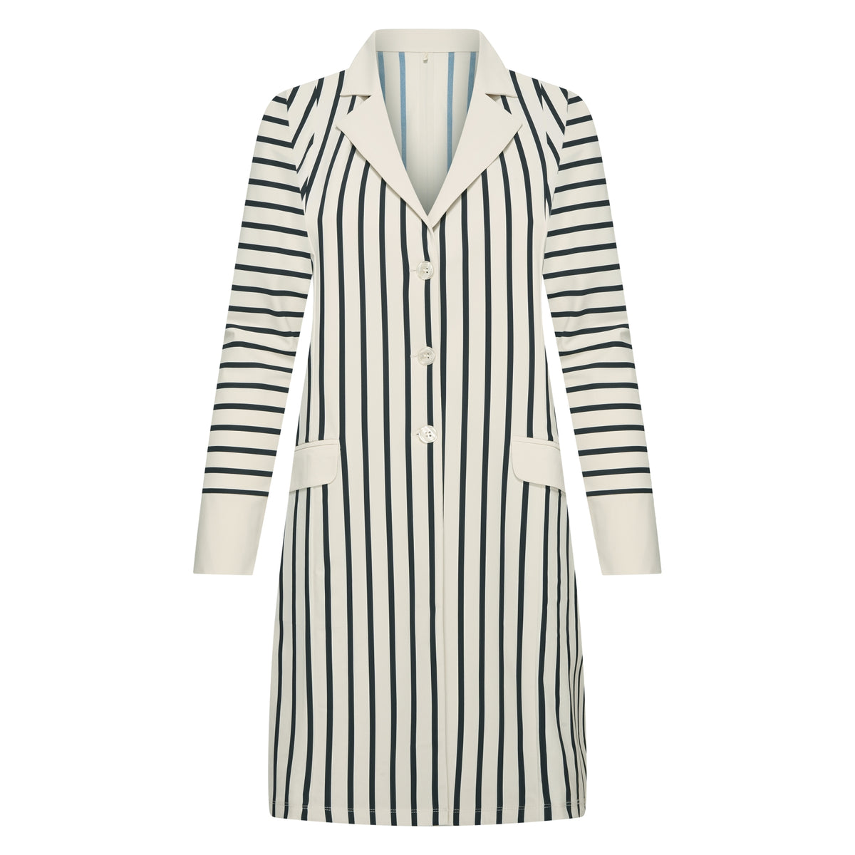 Jacket Long | Breton Stripe
