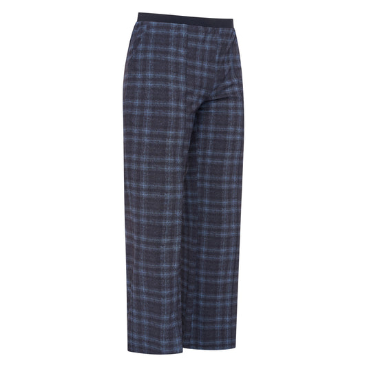 Pants Wide | Tartan Ice
