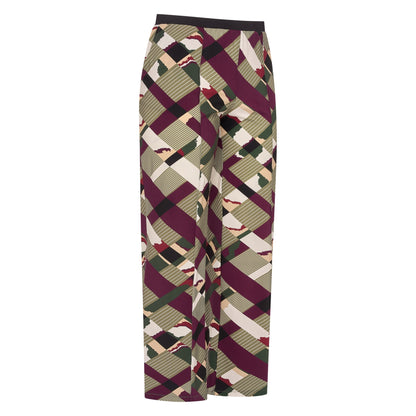 Pants Wide | Camo Check