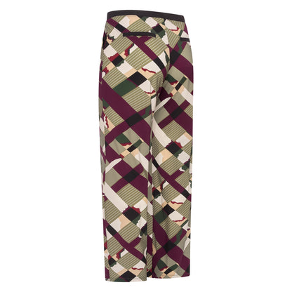 Pants Wide | Camo Check