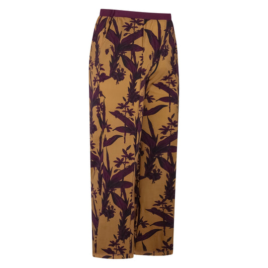Pants Wide | Elegant Floral