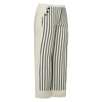 Pants Wide | Breton Stripe