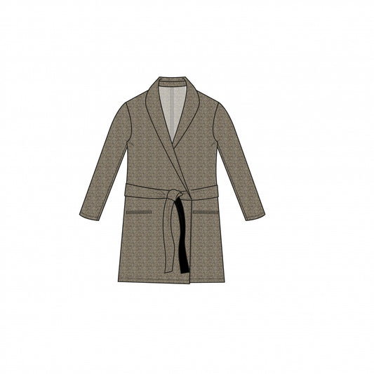 Wrap Jacket | Tweed