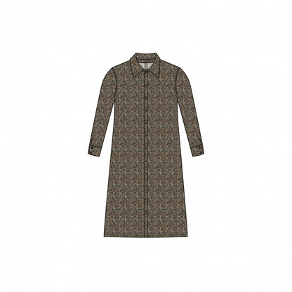 Blouse Dress LS | Bouclé