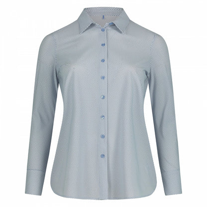 Shirt Basic | Dobby White Blue