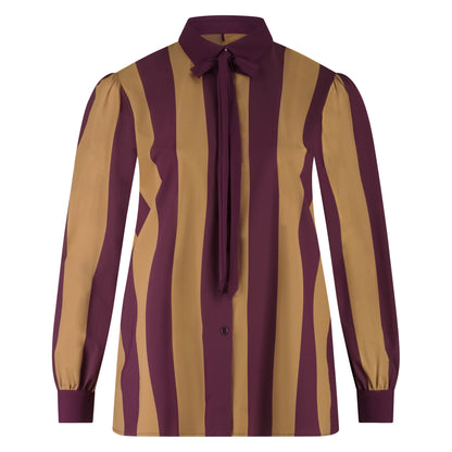 Shirt Puffed | Block Stripe