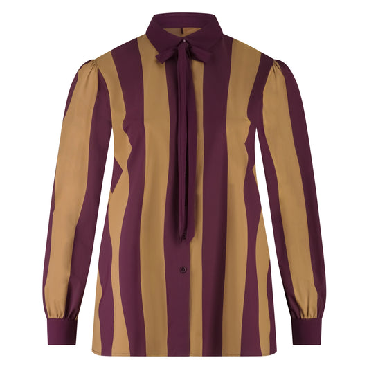 Shirt Puffed | Block Stripe