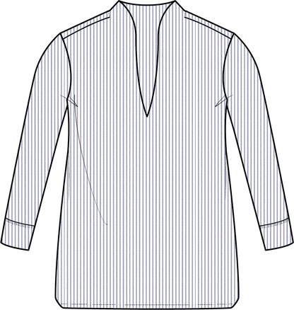 Shirt Classic | Stripe White Navy