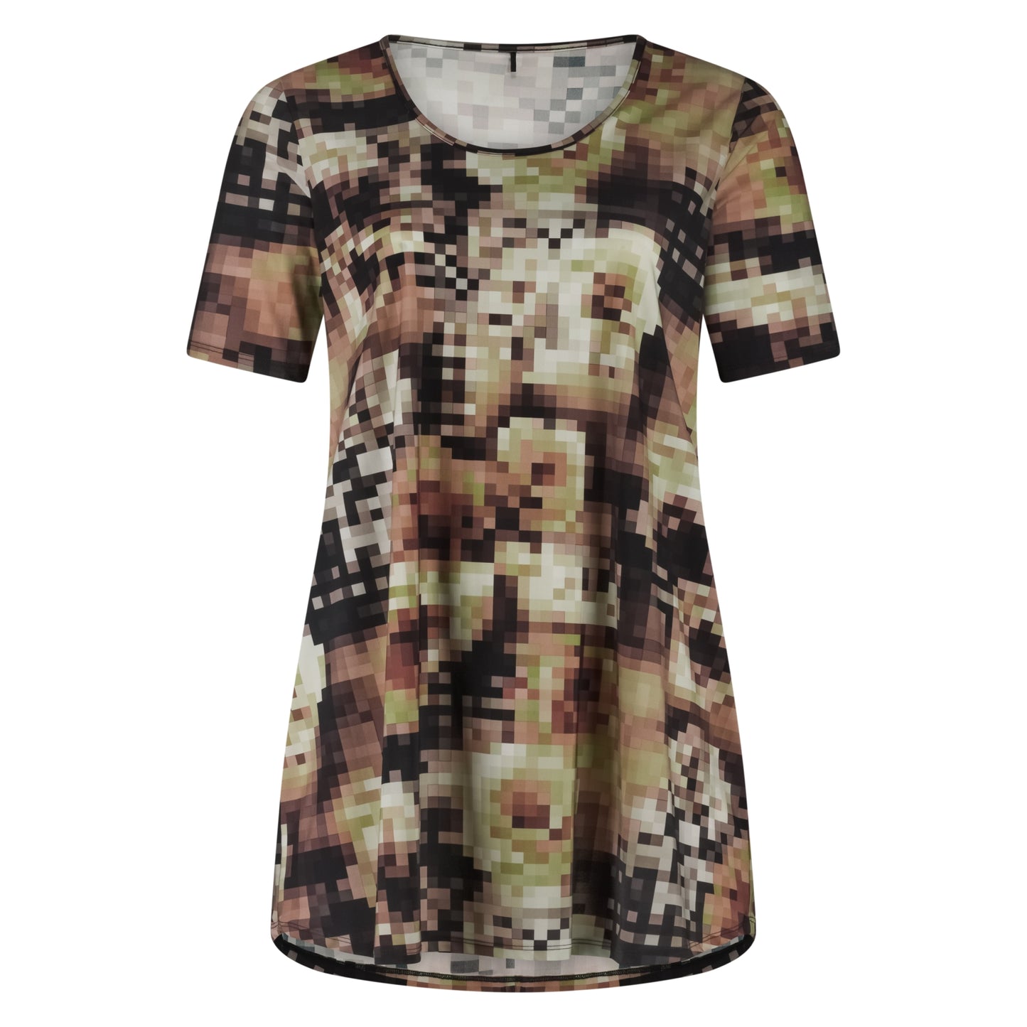 Tee Round Neck | Pixel Rose