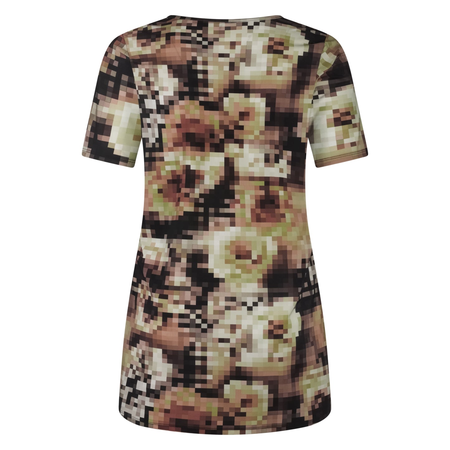 Tee Round Neck | Pixel Rose