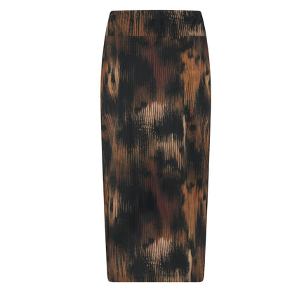 Pencil Skirt | Winter Plissé