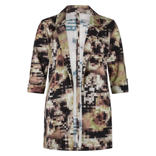 Blazer Roll-Up | Pixel Rose