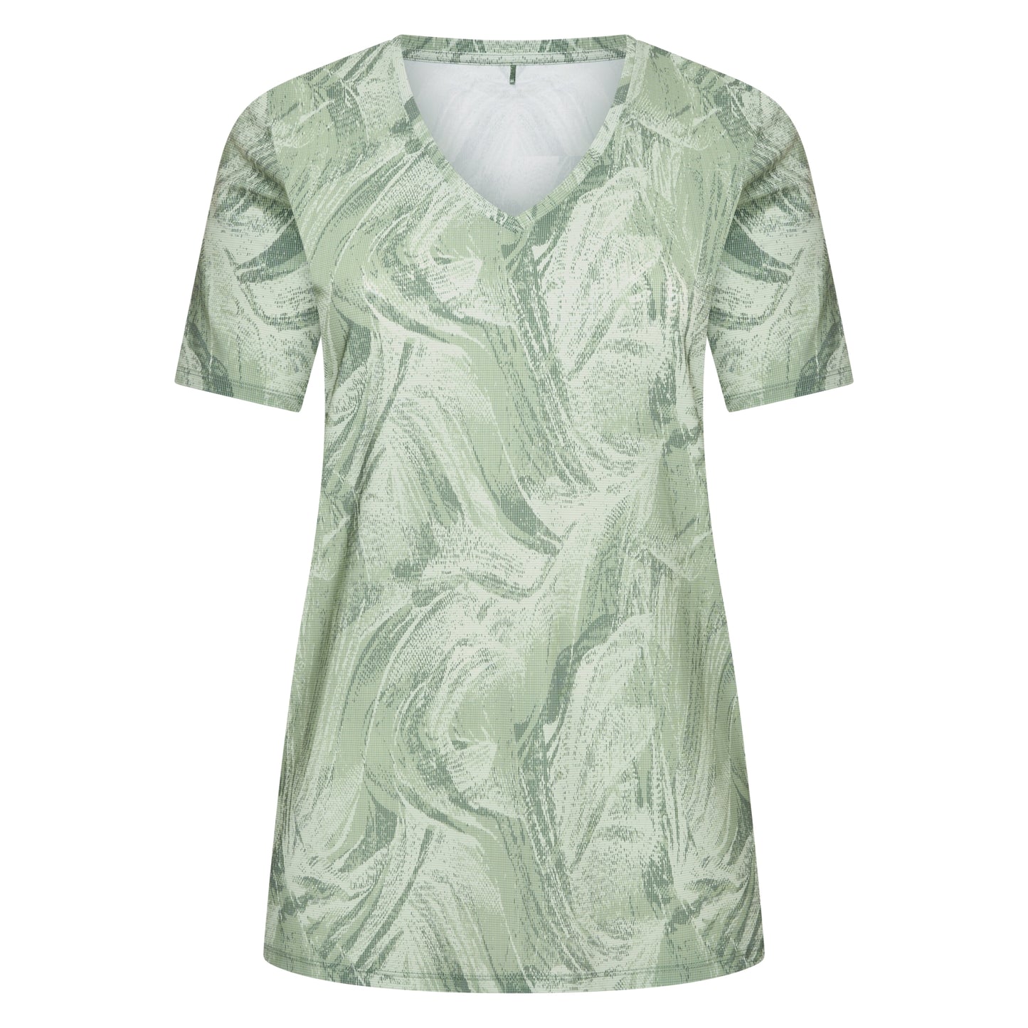 Tee V-Neck Midi | Green Meadow