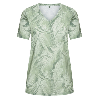 Tee V-Neck Midi | Green Meadow