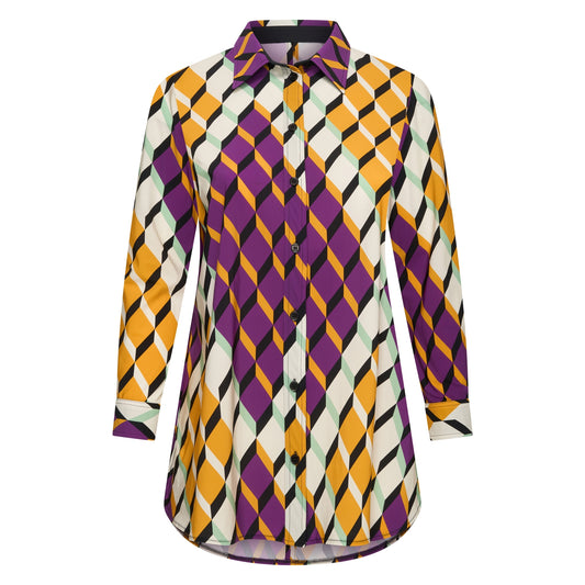 Blouse Midi LS | Summer Graphic